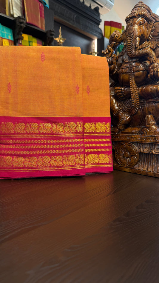 Kanchi Cotton Saree