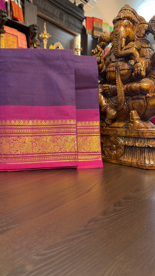 Kanchi Cotton Saree