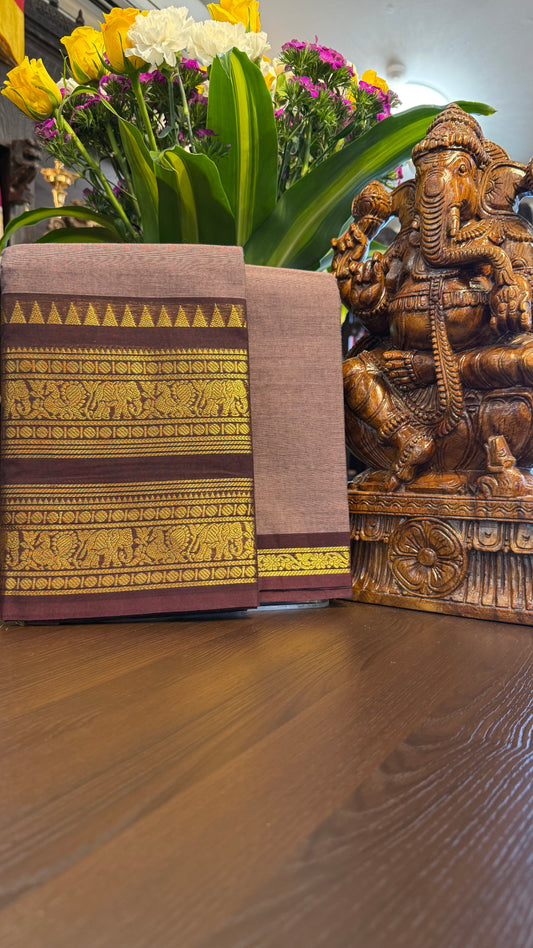 Kanchi Cotton Saree