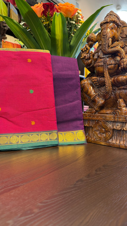 Kanchi Cotton Saree