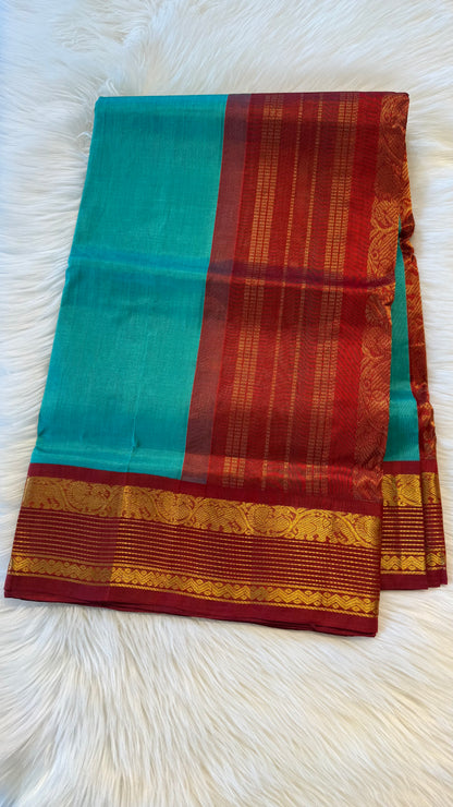 HANDLOOM KANCHIPURAM SILK COTTON (KSC239)