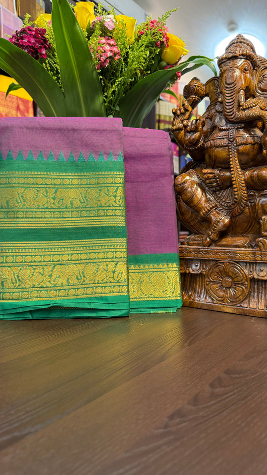 Kanchi Cotton Saree