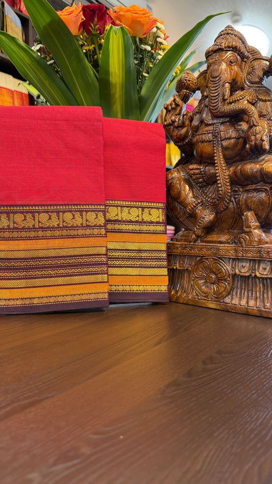 Kanchi Cotton Saree