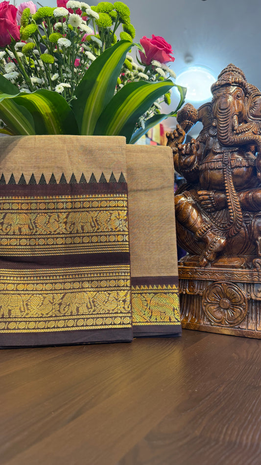 Kanchi Cotton Saree