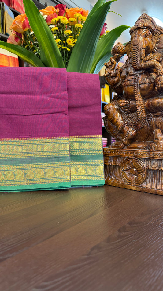 Kanchi Cotton Saree