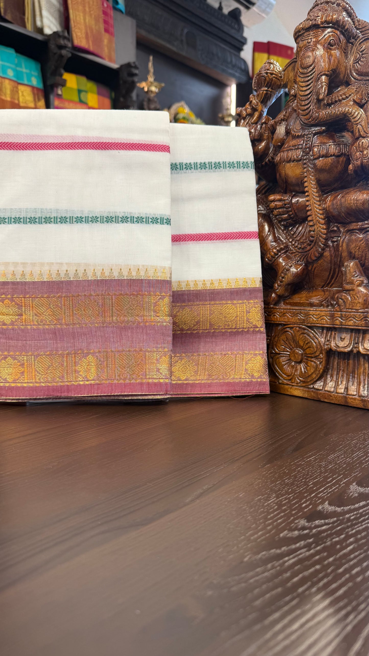 Kanchi Cotton Saree