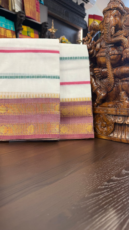 Kanchi Cotton Saree