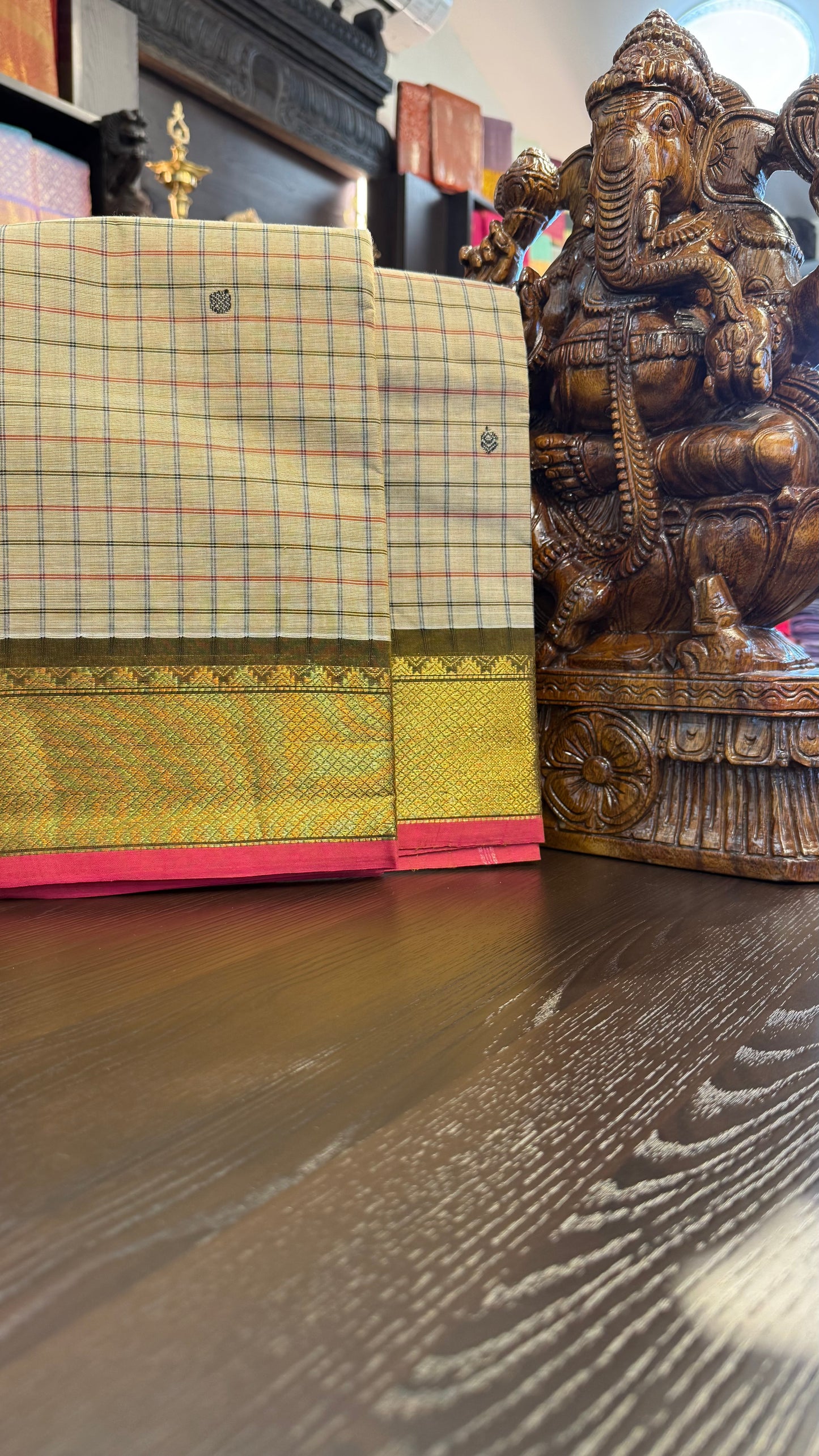Kanchi Cotton Saree