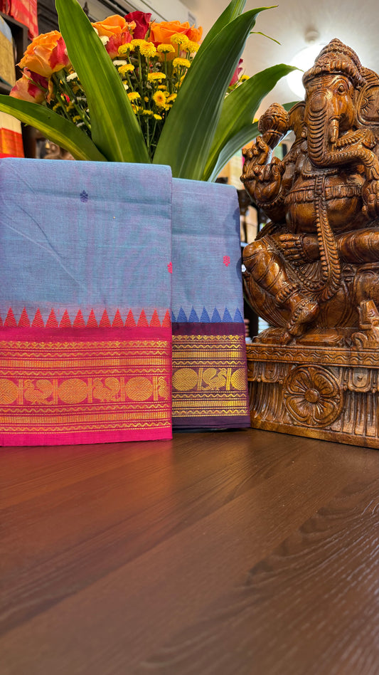 Kanchi Cotton Saree
