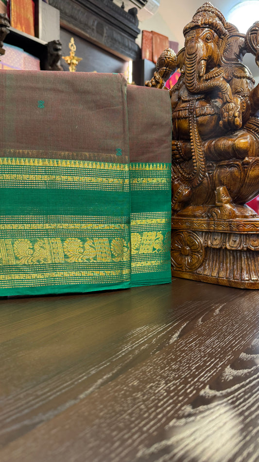 Kanchi Cotton Saree