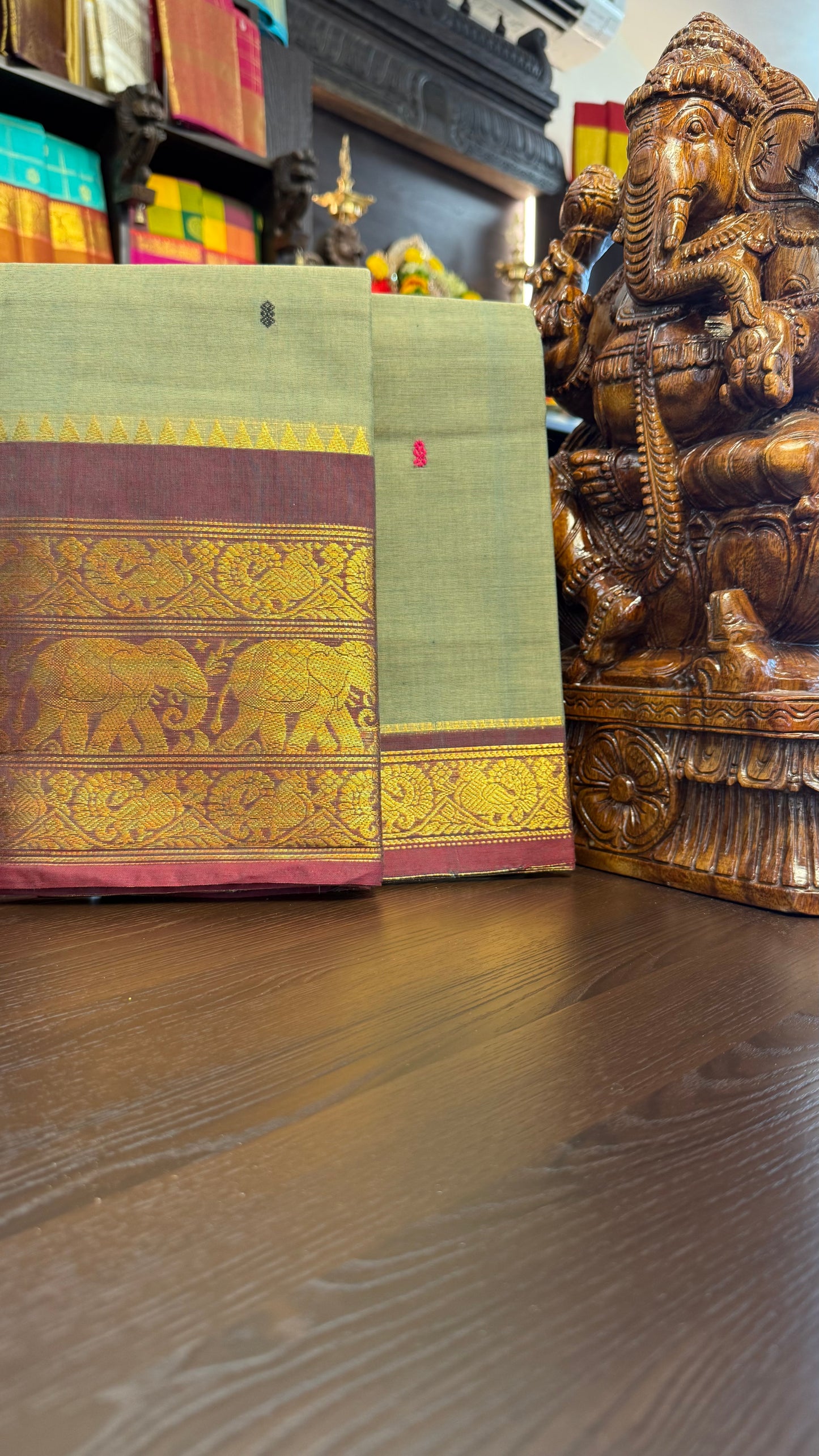Kanchi Cotton Saree