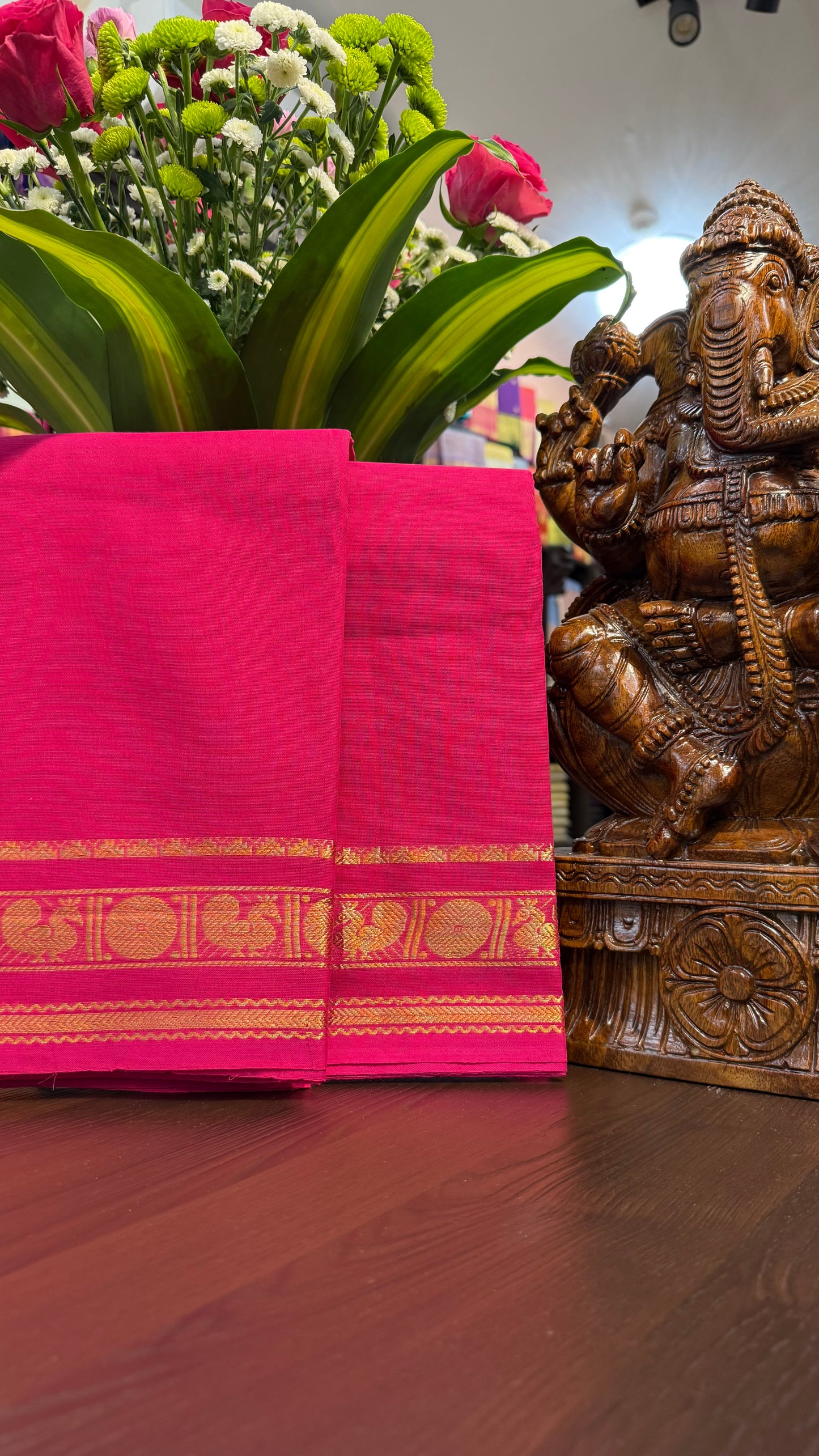 Kanchi Cotton Saree