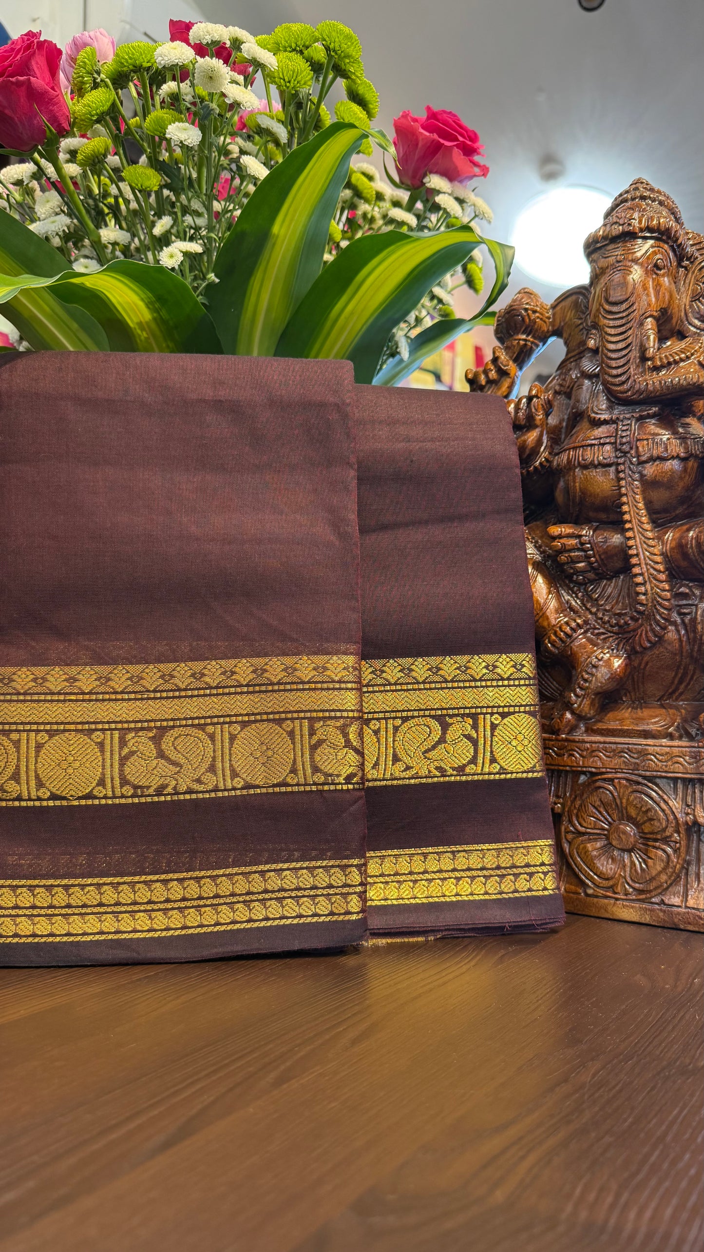 Kanchi Cotton Saree