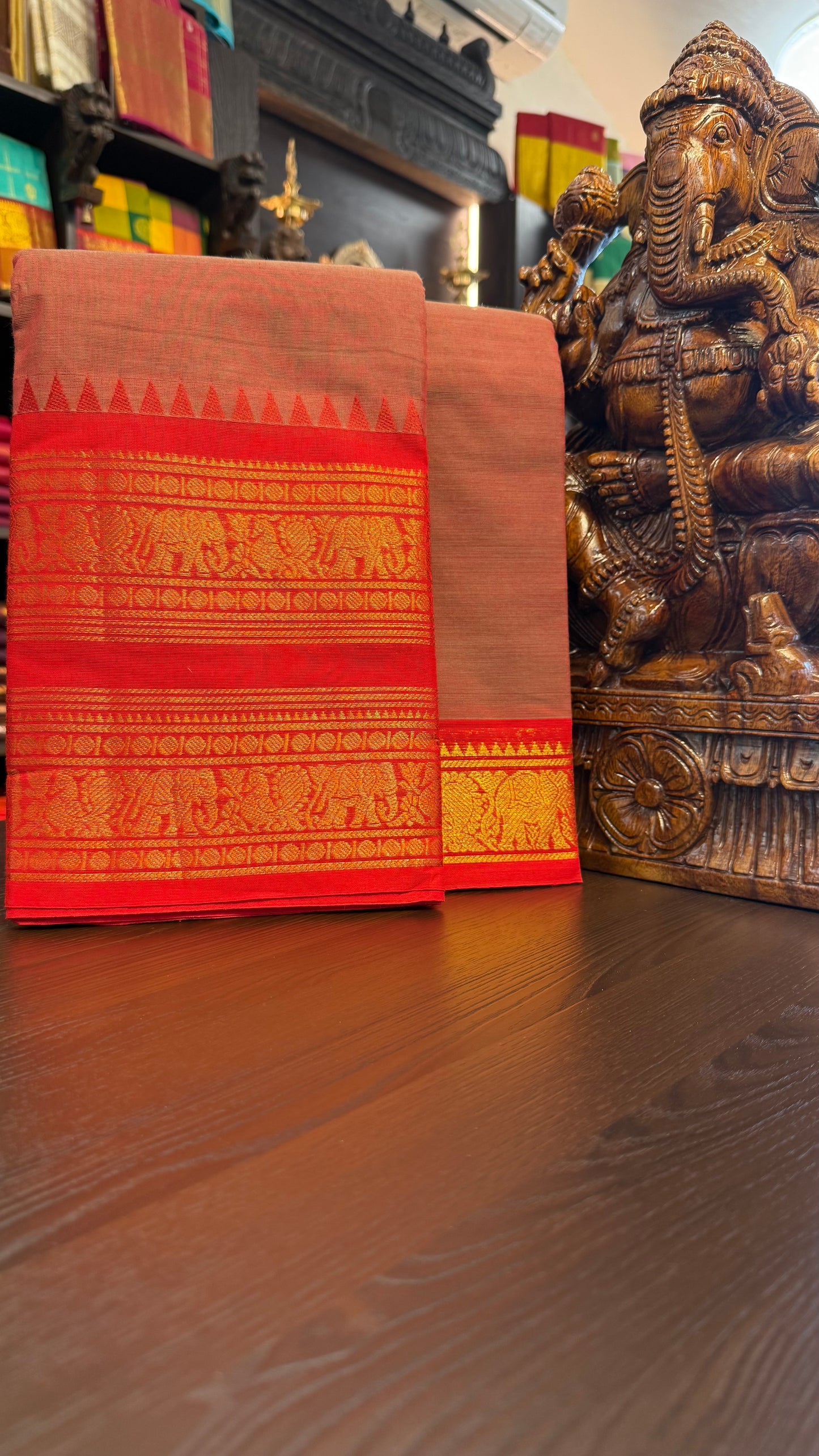 Kanchi Cotton Saree