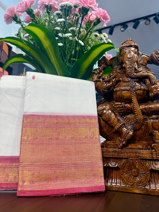 Kanchi Cotton Saree