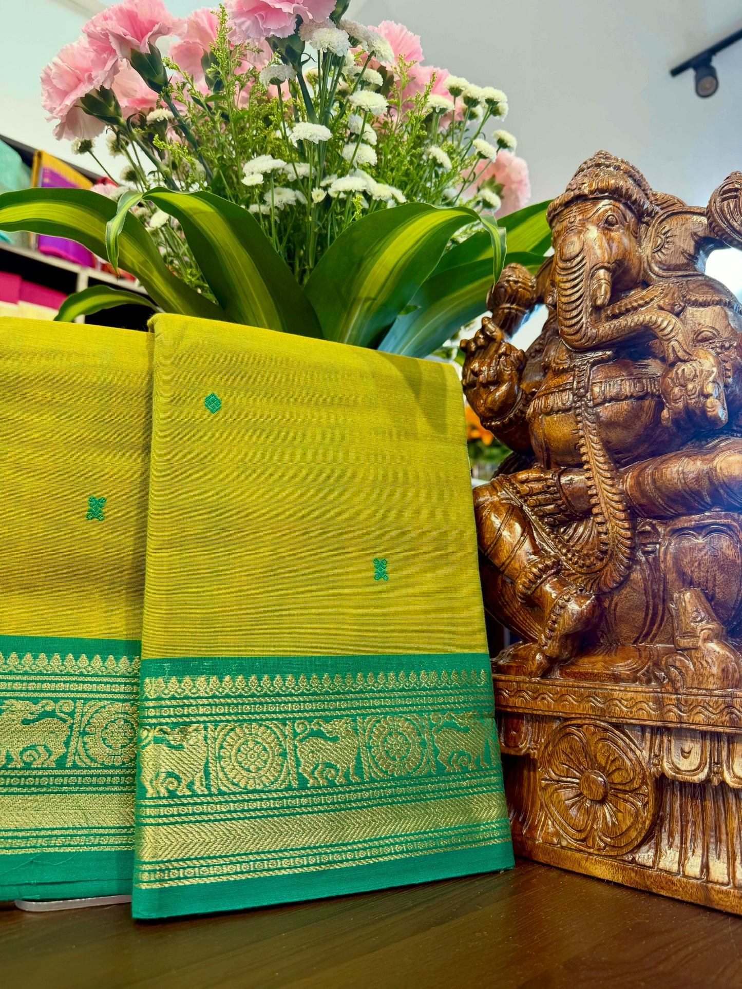 Kanchi cotton Saree