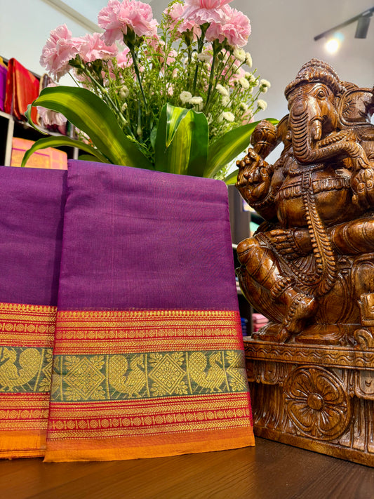 Kanchi Cotton Saree