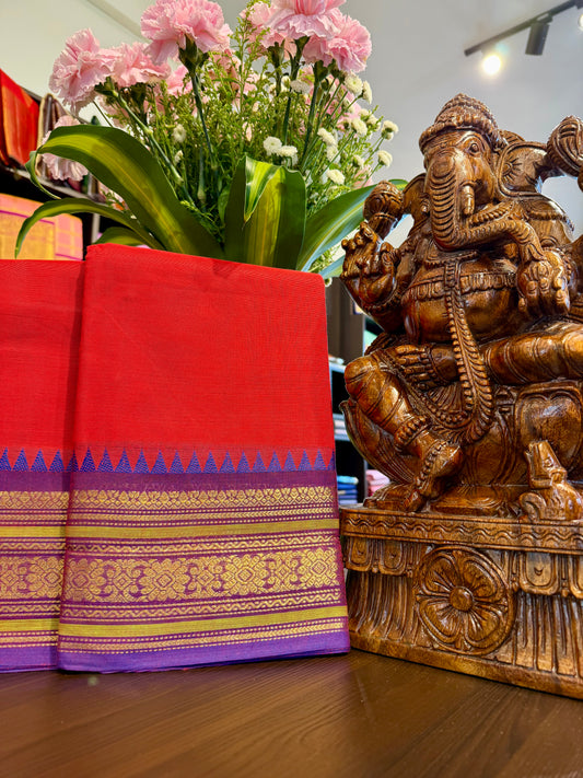 Kanchi Cotton Saree