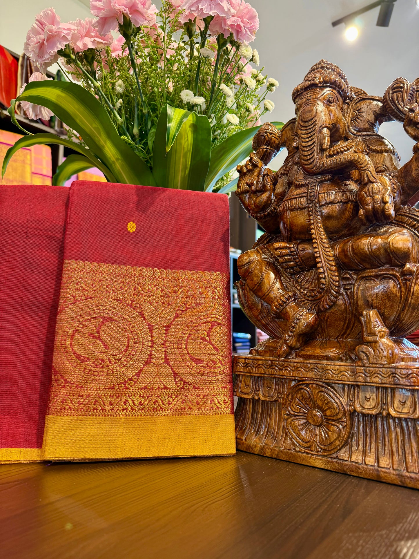 Kanchi Cotton Saree