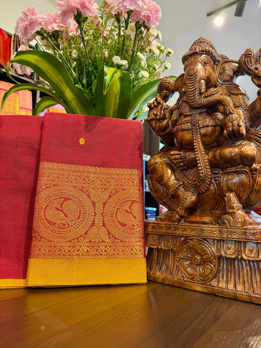 Kanchi Cotton Saree