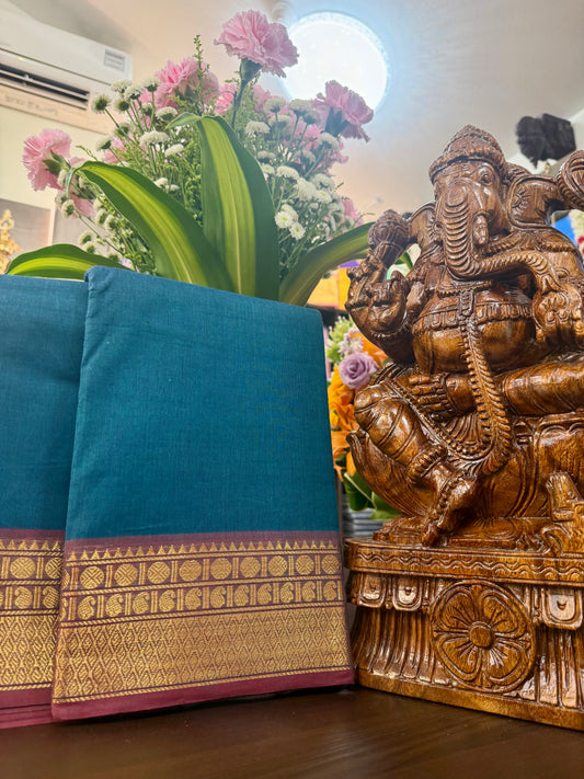 Kanchi Cotton Saree