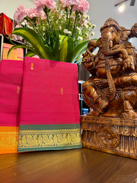 Kanchi Cotton Saree