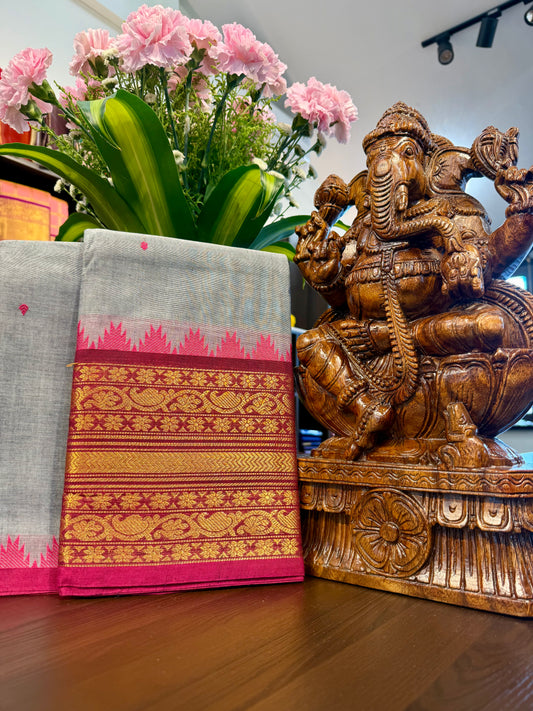 Kanchi Cotton Saree