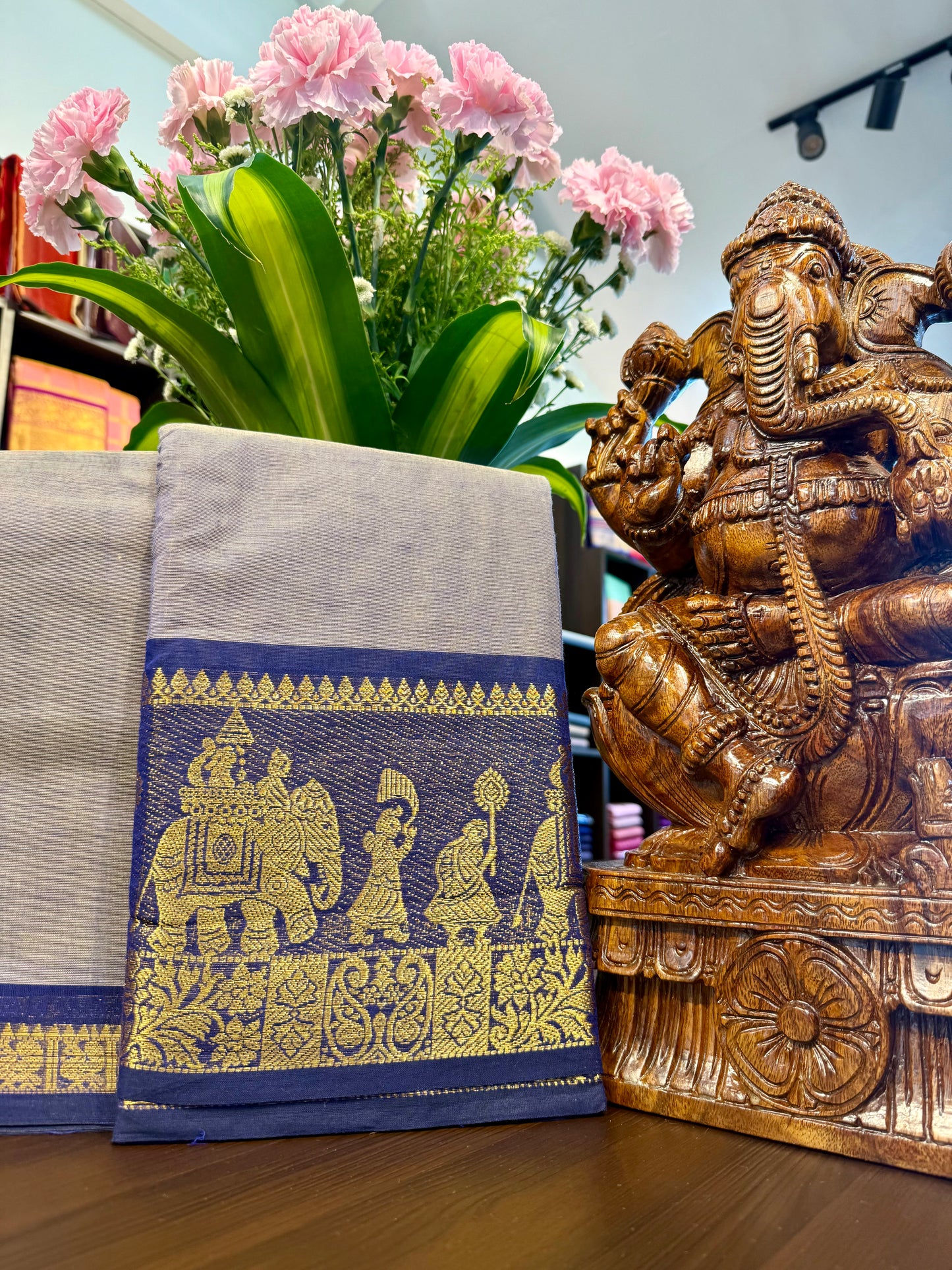 Kanchi Cotton Saree