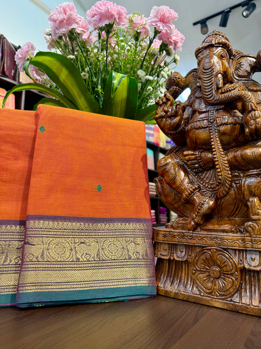 Kanchi Cotton Saree