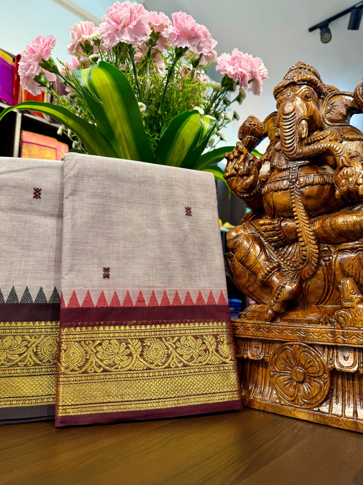 Kanchi Cotton Saree