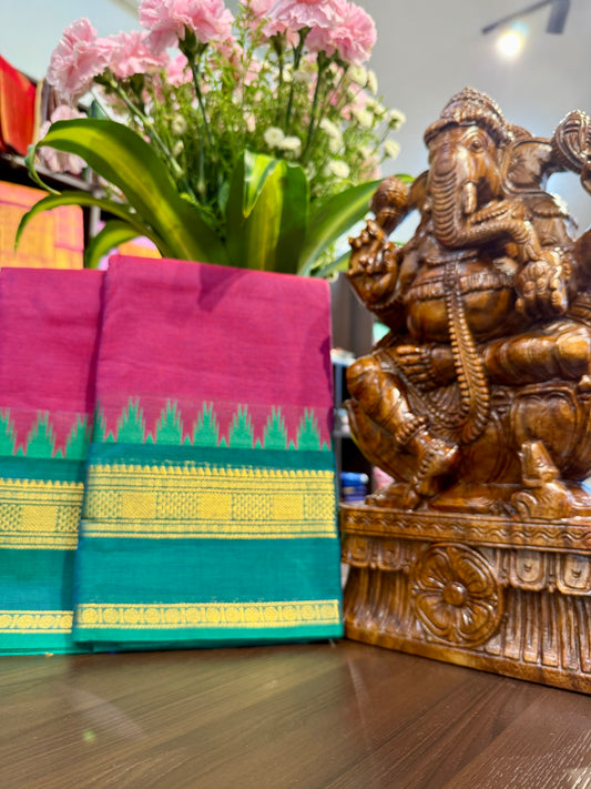 Kanchi Cotton Saree