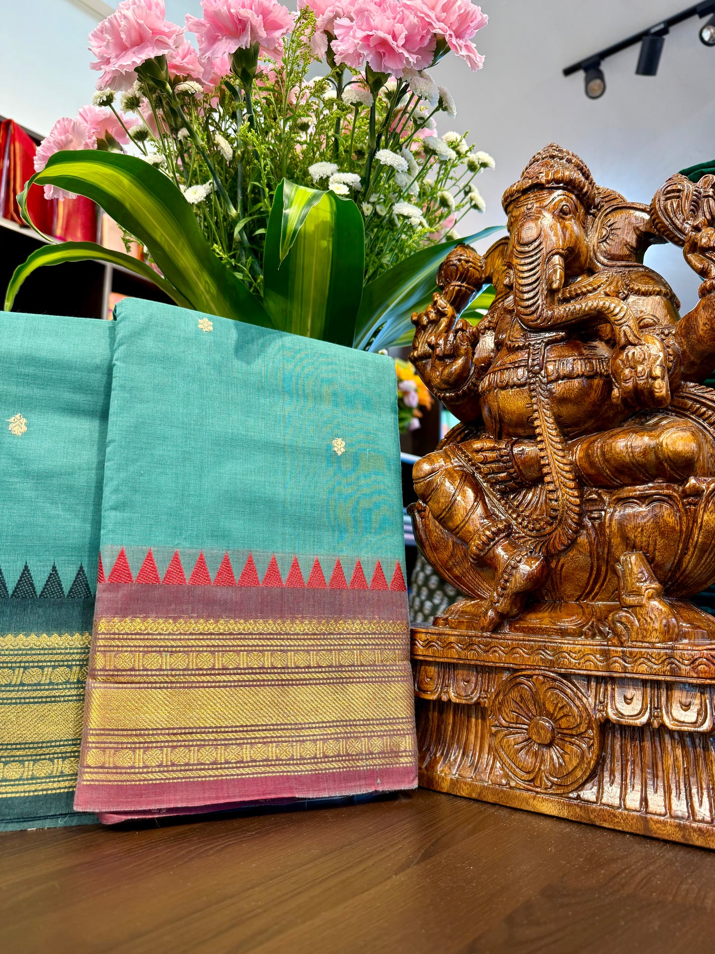 Kanchi Cotton Saree