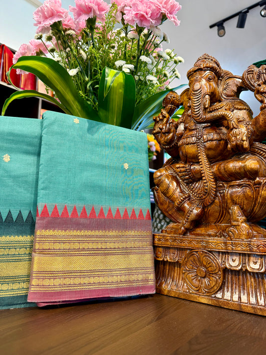 Kanchi Cotton Saree