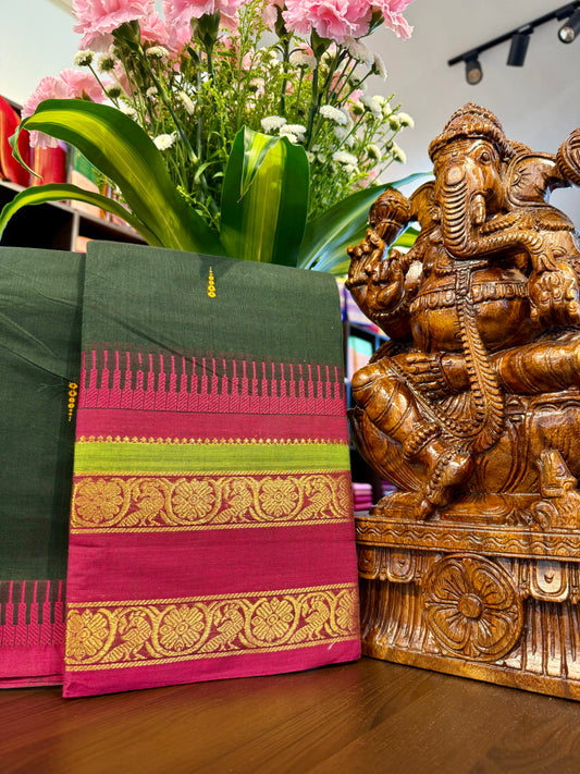 Kanchi Cotton Saree