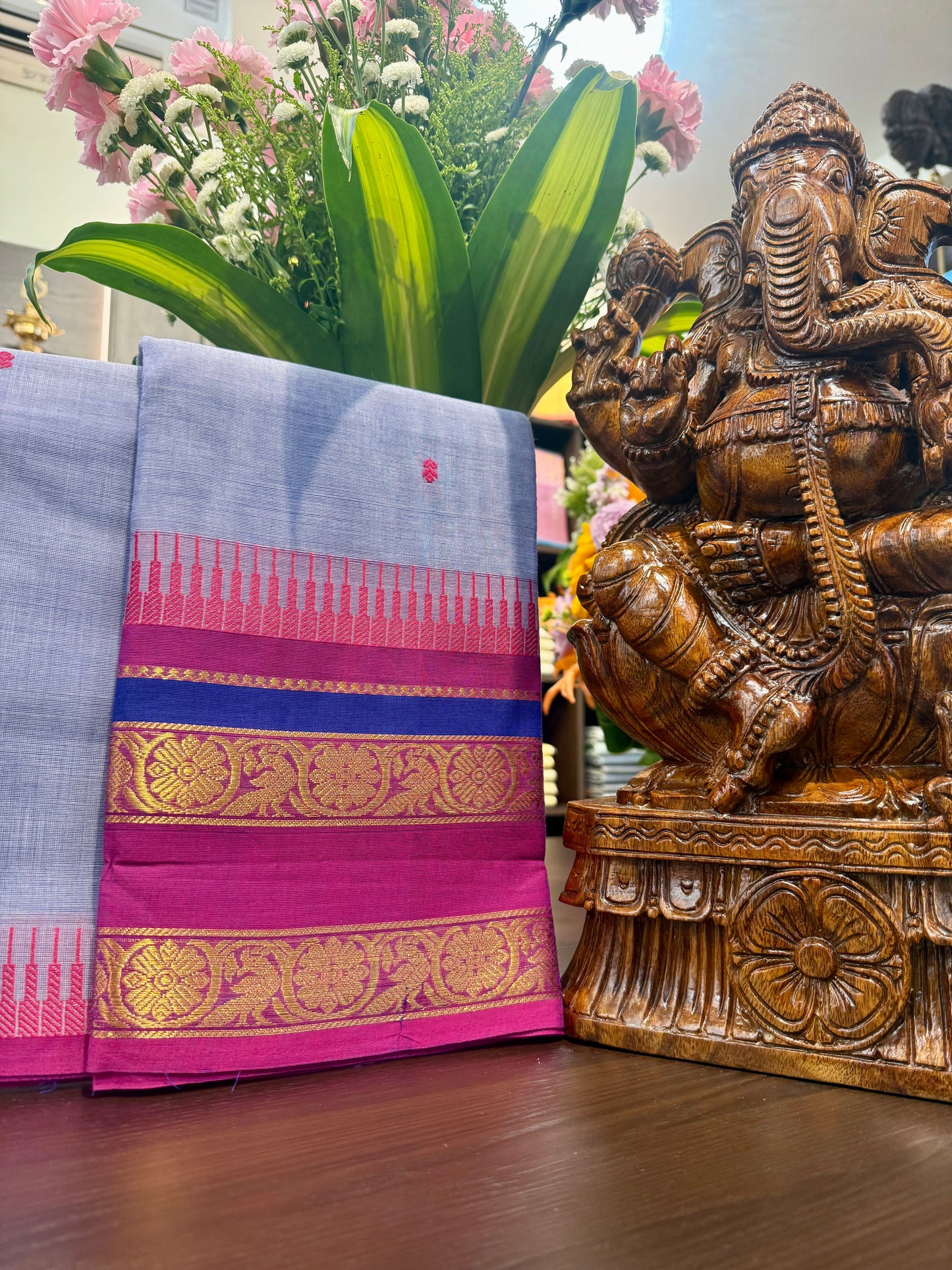 Kanchi Cotton Saree