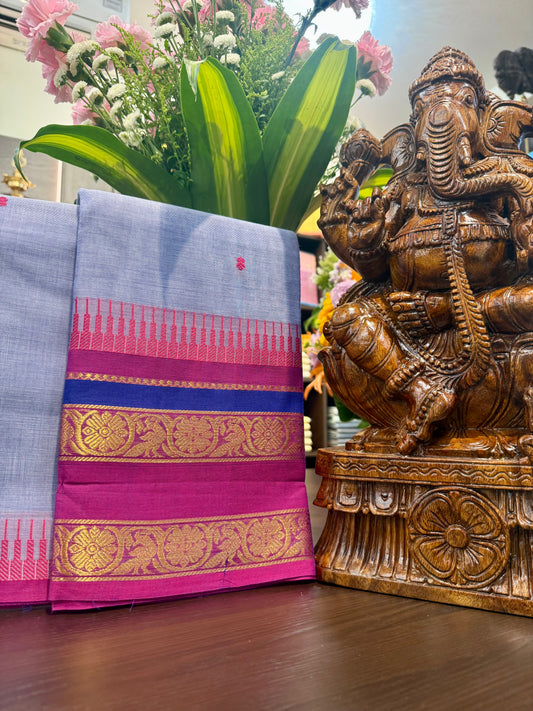 Kanchi Cotton Saree