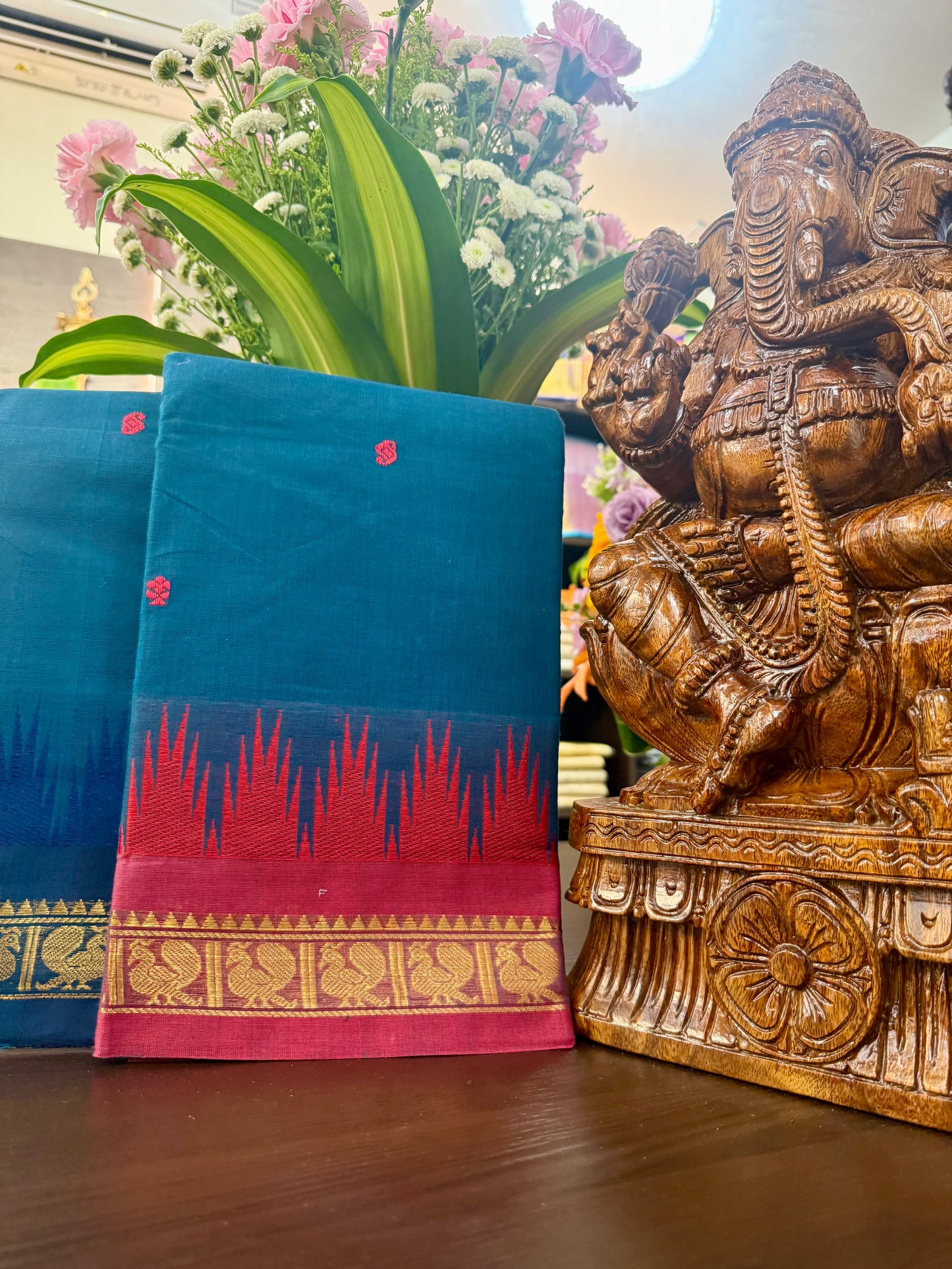 Kanchi Cotton Saree