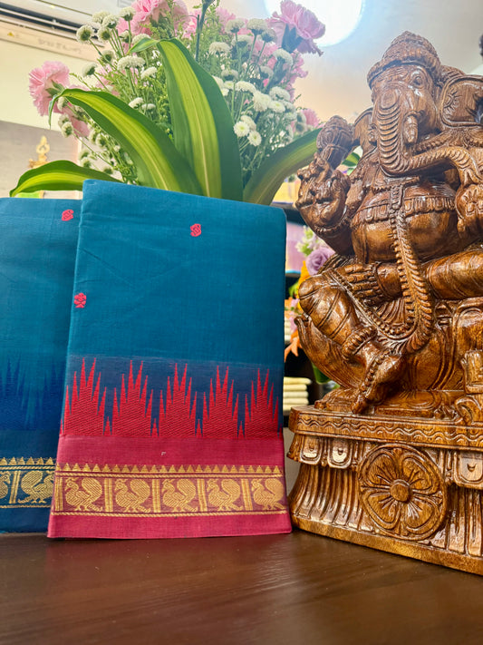 Kanchi Cotton Saree