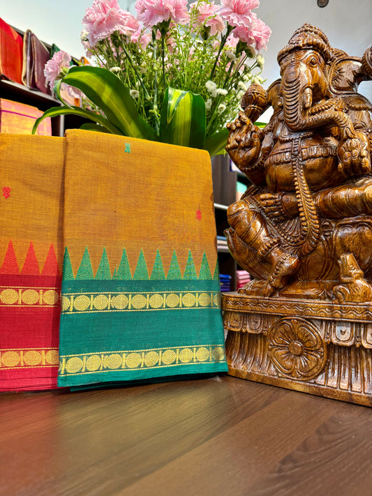 Kanchi Cotton Saree