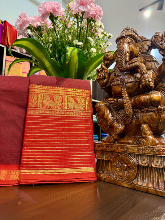 Kanchi Cotton Saree