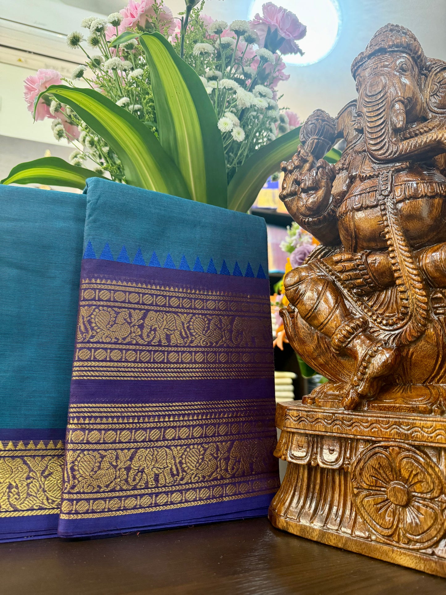 Kanchi Cotton Saree