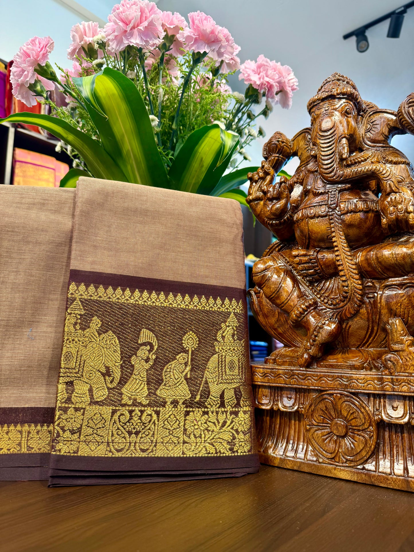 Kanchi Cotton Saree