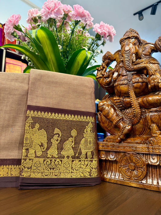 Kanchi Cotton Saree