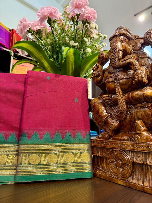Kanchi Cotton Saree