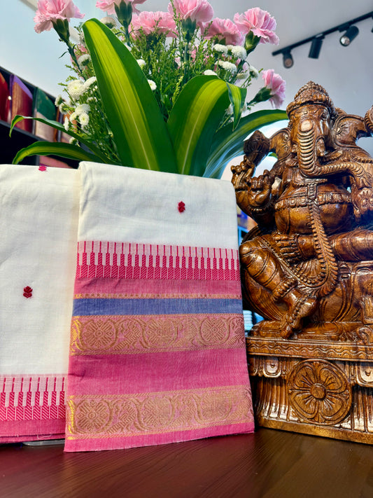 Kanchi Cotton Saree