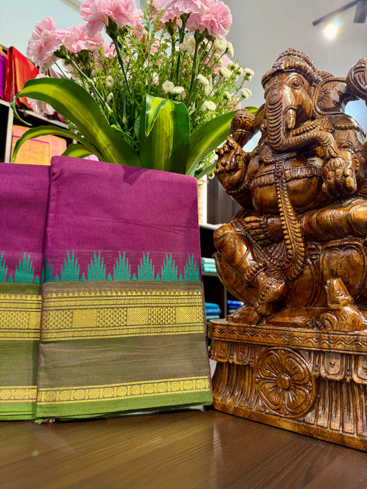 Kanchi Cotton Saree