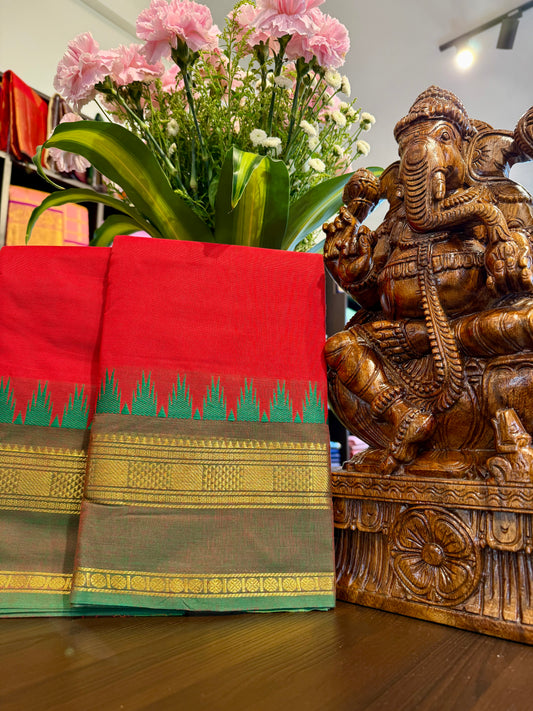 Kanchi Cotton Saree