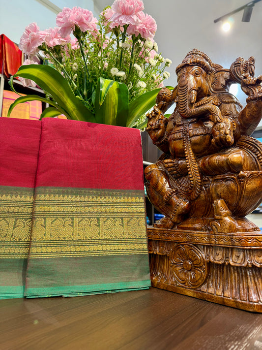 Kanchi Cotton Saree