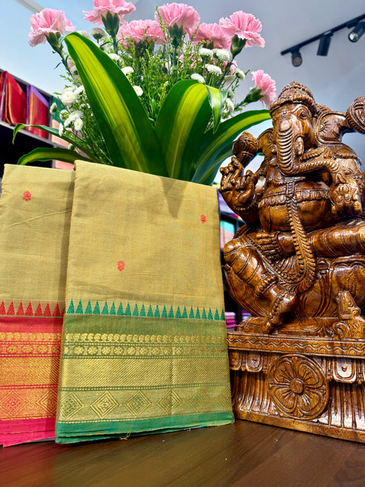 Kanchi Cotton Saree