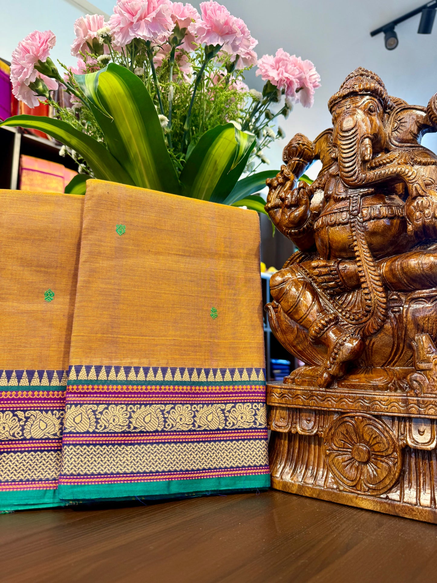Kanchi Cotton Saree